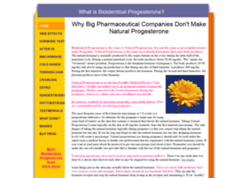 Bioidenticalprogesterone.info thumbnail