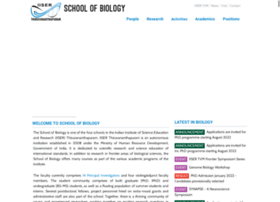 Biology.iisertvm.ac.in thumbnail