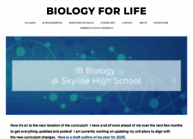 Biologyforlife.com thumbnail