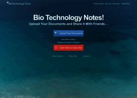 Biotechnologynotes.com thumbnail