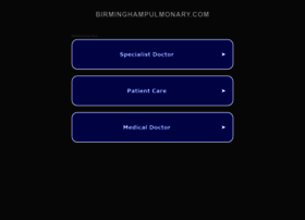 Birminghampulmonary.com thumbnail
