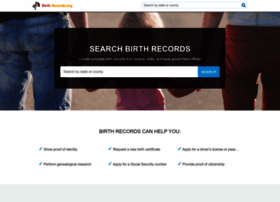Birth-records.org thumbnail