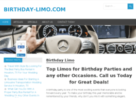 Birthday-limo.com thumbnail