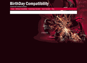 Birthdaycompatibility.org thumbnail