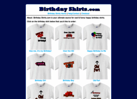 Birthdayshirts.com thumbnail
