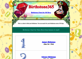 Birthstone365.com thumbnail
