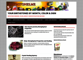 Birthstones.me thumbnail