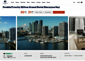 Biscaynebay.doubletree.com thumbnail