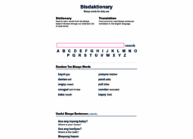 Bisdaktionary.com thumbnail