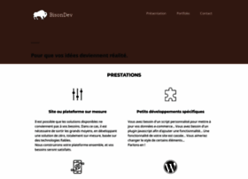 Bisondev.com thumbnail
