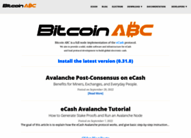 Bitcoinabc.org thumbnail Bitcoinabc.org thumbnail