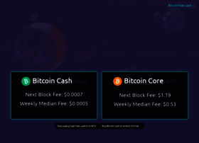Bitcoinfees.cash thumbnail