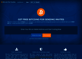 Bitcoinforinvites.com thumbnail