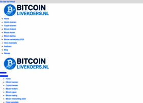 Bitcoinlivekoers.nl thumbnail