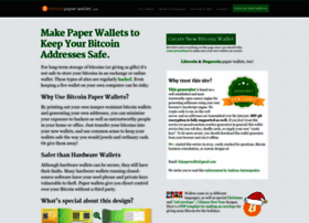 Bitcoinpaperwallet.com thumbnail