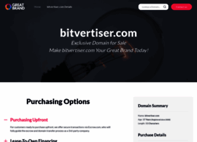 Bitvertiser.com thumbnail