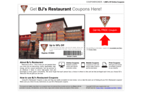 Bjsrestaurant.couponrocker.com thumbnail