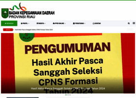 Bkd.riau.go.id thumbnail