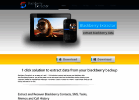 Blackberryextractor.com thumbnail