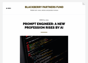 Blackberrypartnersfund.com thumbnail
