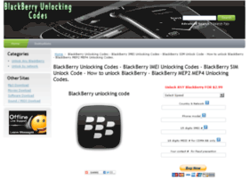 Blackberryunlockingcodes.com thumbnail