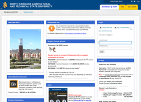 Blackboard.ncat.edu thumbnail