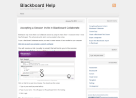 Blackboardhelp.wordpress.com thumbnail