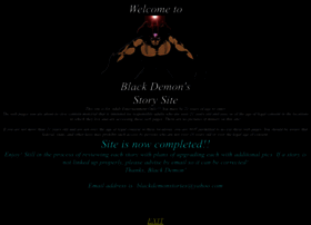 Black Demon Erotic Stories