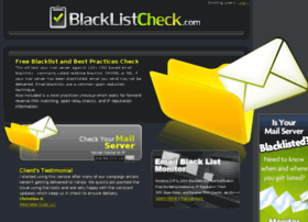 Blacklistcheck.com thumbnail