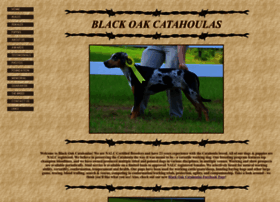 Blackoakcatahoulas.com thumbnail