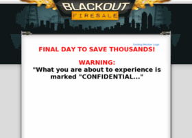 Blackoutfiresale.com thumbnail