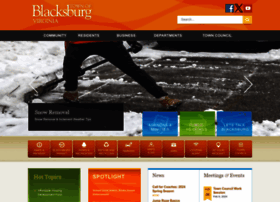 Blacksburg.gov thumbnail