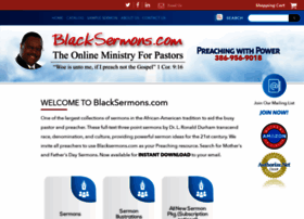 Blacksermons.com thumbnail