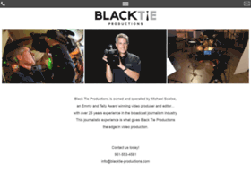 Blacktie-productions.com thumbnail