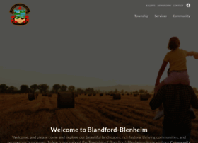 Blandfordblenheim.ca thumbnail