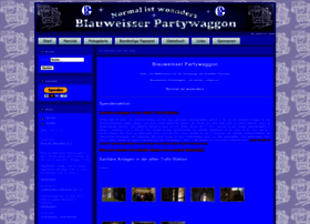 Blauweisser-partywaggon.de thumbnail