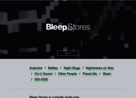 Bleepstores.com thumbnail