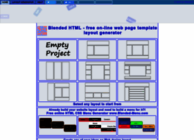 Blended-html.com thumbnail