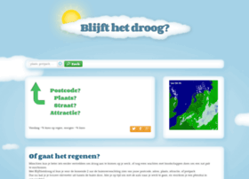Blijfthetdroog.nl thumbnail Blijfthetdroog.nl thumbnail