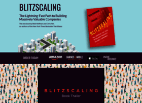 Blitzscaling.com thumbnail