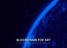 Blockchain-for-art.com thumbnail