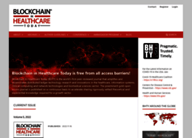Blockchainhealthcaretoday.com thumbnail