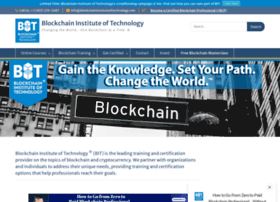 Blockchaininstituteoftechnology.com thumbnail