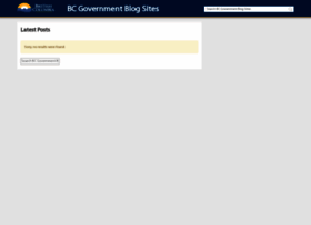 Blog.gov.bc.ca thumbnail