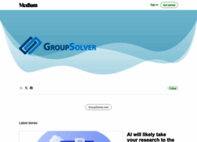 Blog.groupsolver.com thumbnail