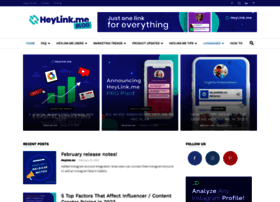 Blog.heylink.me thumbnail