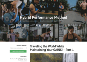 Blog.hybridperformancemethod.com thumbnail