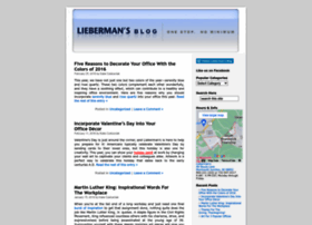 Blog.liebermans.net thumbnail
