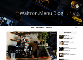 Blog.waitron.menu thumbnail