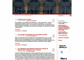 Blogdroitadministratif.net thumbnail